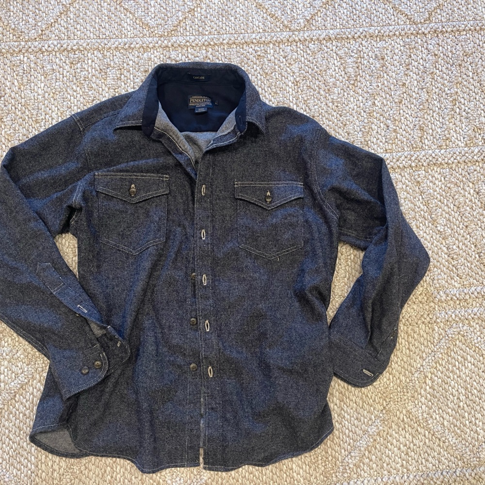 Pendleton Cascade Wool Button Up - image 1
